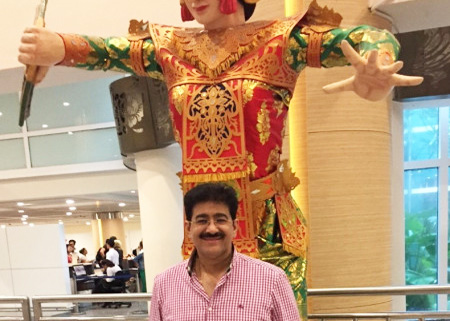 Sandeep Marwah Spoke on World Youth Skills Day at Indonesia Bali: “Young people are almost three times more likely to be unemployed than adults and continuously exposed to lower quality of jobs, greater labor market inequalities, and longer and more insecure school-to-work transitions. In addition, women are more likely to be underemployed and under-paid, and to undertake part-time jobs or work under temporary contracts†said Sandeep Marwah Ambassador of International Human Rights Organization affiliated to United Nations here at Bali speaking to the press on Youth Skills Day at Hotel Sofitel Bali Nusa Dua Bech Resort. Education and training are key determinants of success in the labor market. But unfortunately, existing systems are failing to address the learning needs of many young people, and surveys of learning outcomes and skills show that a large number of youth have low levels of achievement in basic literacy and numeracy. Skills and jobs for youth feature prominently in the 2030 Agenda for Sustainable Development, explained Marwah giving case study of AAFT- Asian Academy of Film And Television.