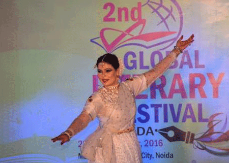 Kathak Recital by Vidha Lal at 2nd Global Literary Festival