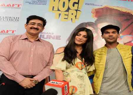 Team of Feature Film Behan Hogi Teri at AAFT