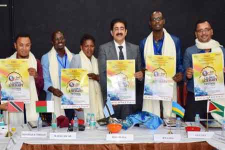 First Poster of 3rd Global Literary Festival Noida 2017 Released