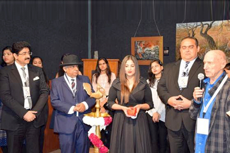 Painting Exhibition of Donald Green Opened at 10th GFFN