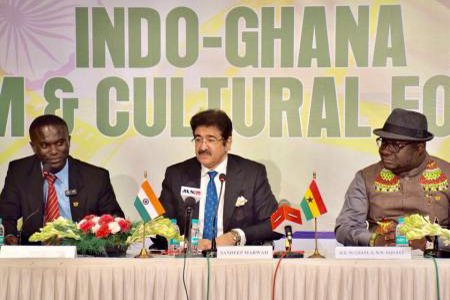 Grand Indo Ghana Meet at Marwah Studios
