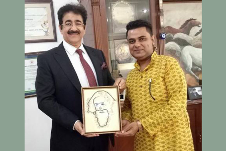 Sandeep Marwah Patron to Assem Asha Social Organization