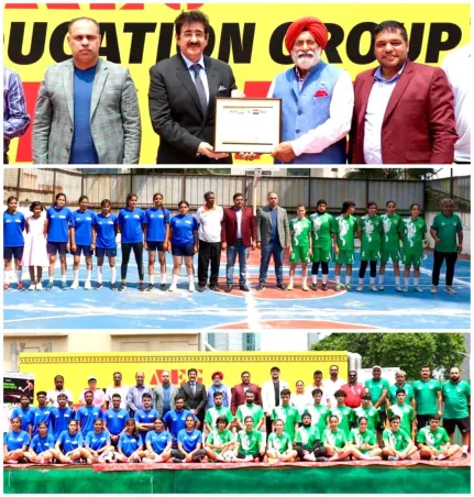 ICMEI Presented Indo Iraq Friendly Matches at Marwah Studios