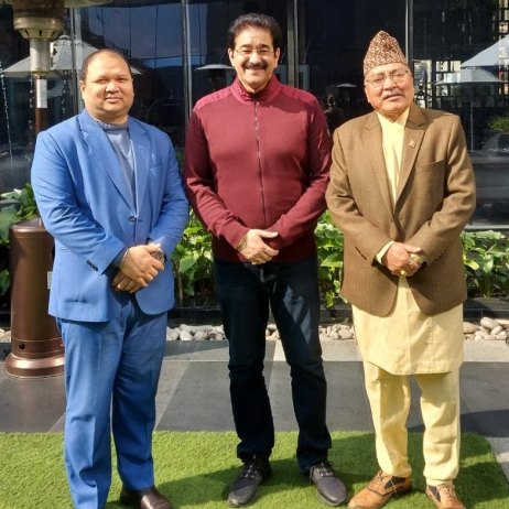Sandeep Marwah Invited by Film Fraternity to Join Film City Nepal