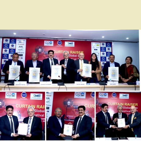 Curtain Raiser for 15th Global Film Festival Noida 2022 at PHD