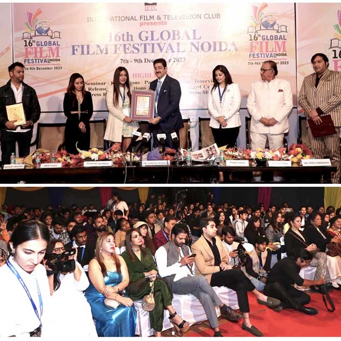 Seminar on “The New Hope of Indian Cinema Noida Film City Part II” Marks the Third Day of 16th Global Film Festival