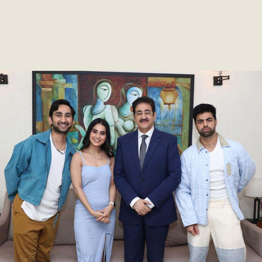 Star Cast of Feature Film “Namacool” Visits Marwah Studios