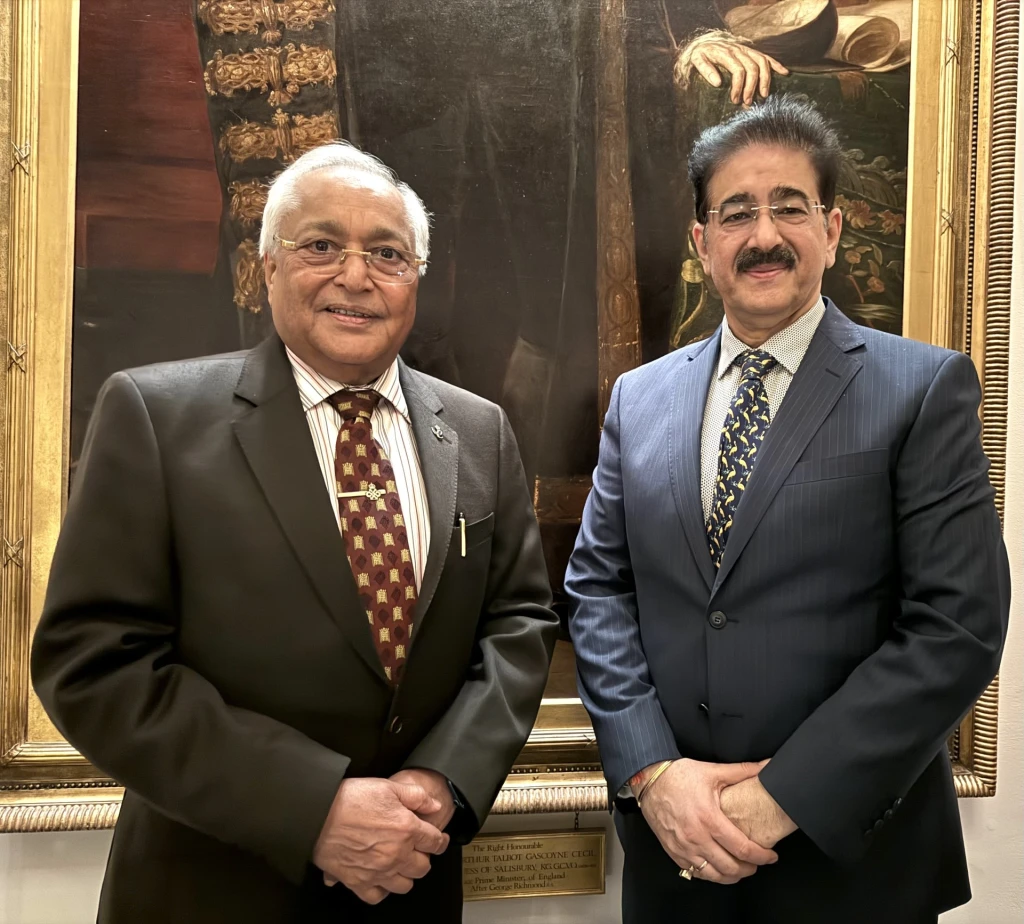 Dr. Sandeep Marwah and Lord Rami Ranger Join Hands to Strengthen India-UK Relations