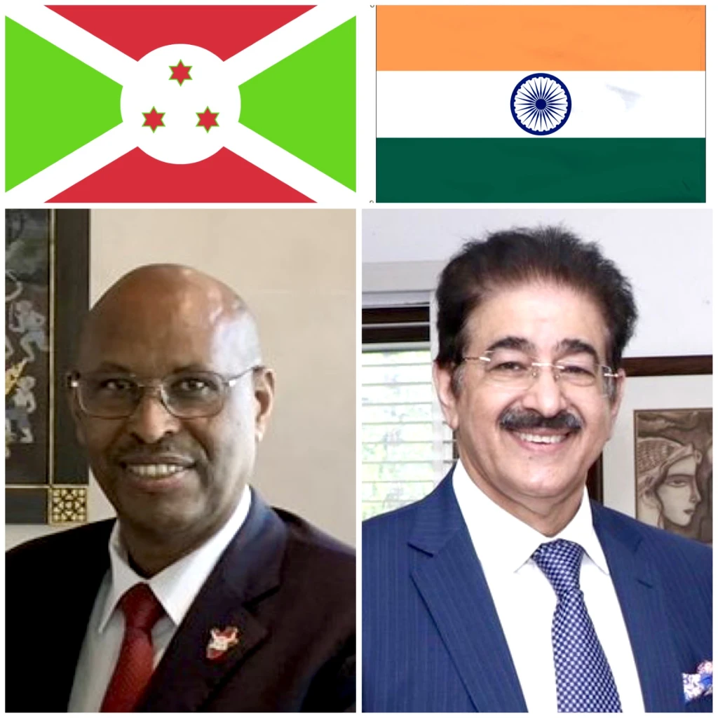 ICMEI President Sandeep Marwah Extends Congratulations to Burundi on Independence Day