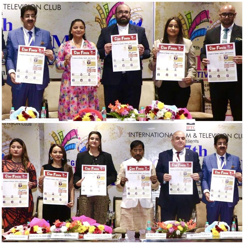 Newsletter ‘Cine Fiesta’ Released During the 17th Global Film Festival Noida