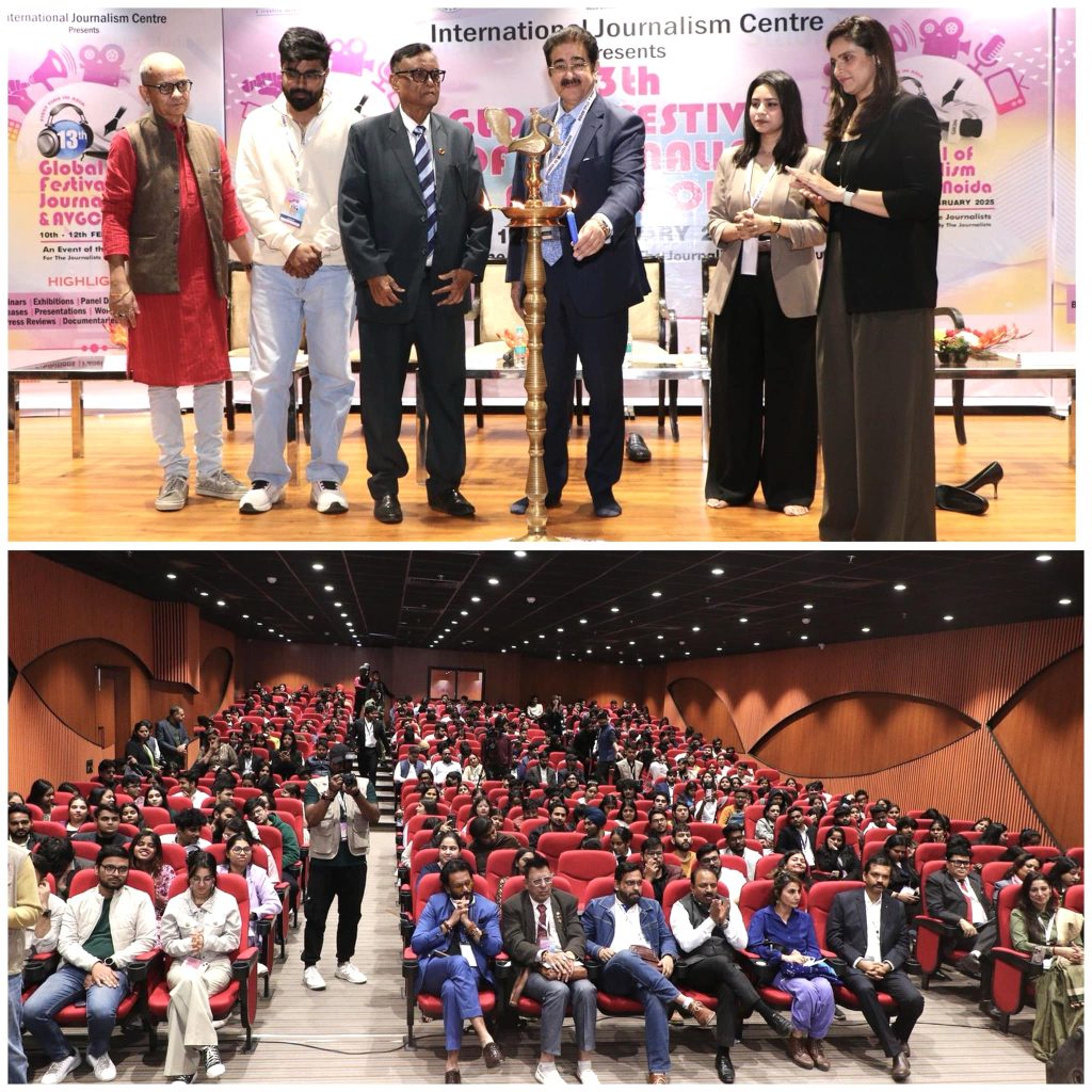 Seminar on ‘The Role of AI in Shaping the Future of Journalism’ Held at 13th Global Festival of Journalism & AVGC Noida 2025