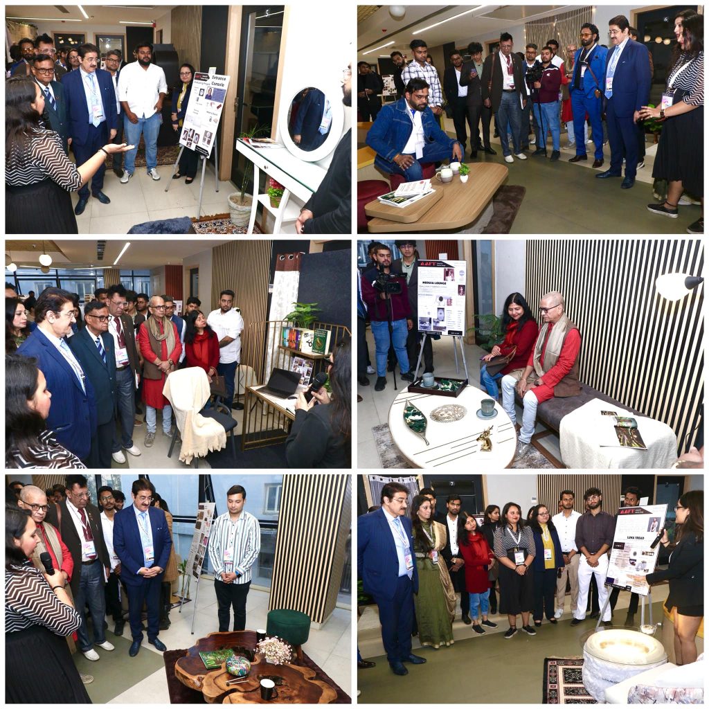 AAFT School of Interior Designing Showcases Excellence in Furniture Design at 13th Global Festival of Journalism & AVGC Noida 2025