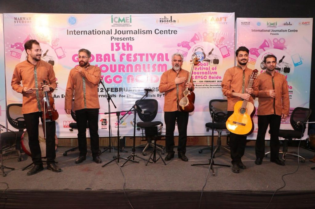 Iranian Musical Group Performs Live at AAFT