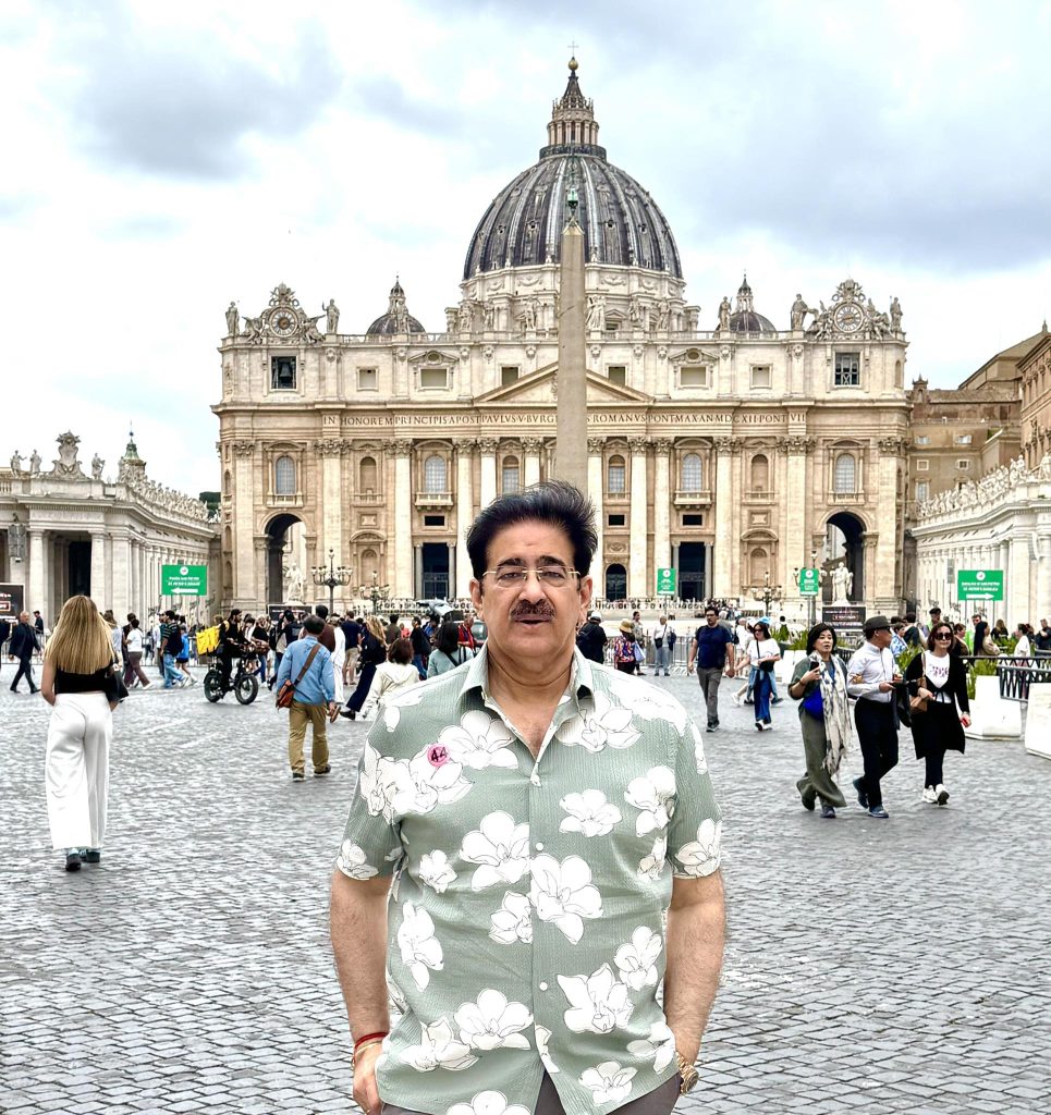 Sandeep Marwah Visits Vatican City to Promote Global Peace and Cultural Dialogue under Indo-Vatican Cultural Forum