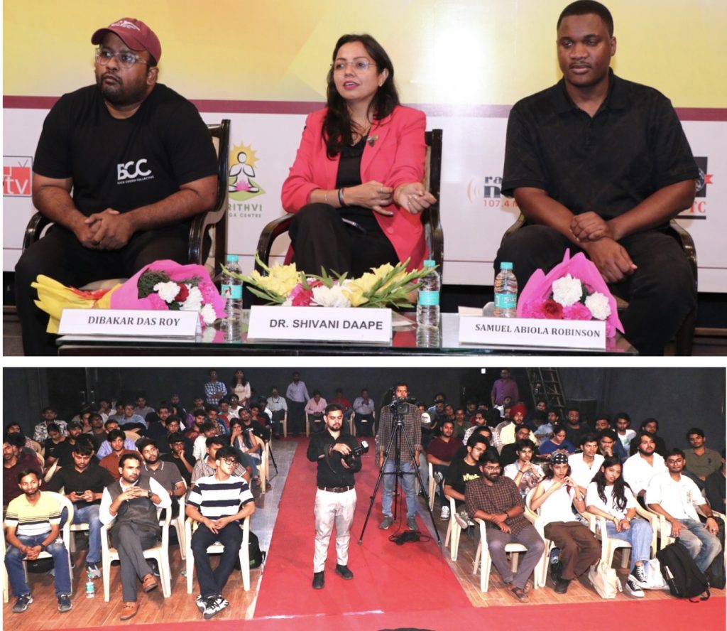 Team Behind Dilli Dark Visits AAFT: Celebrating the Contribution of Faculty and Alumni