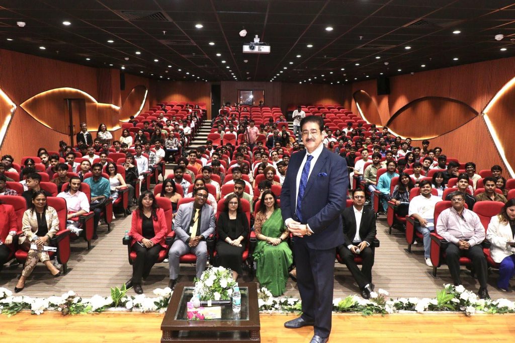 Dr. Sandeep Marwah Inspires Students at AAFT Orientation 2025 with Visionary Address