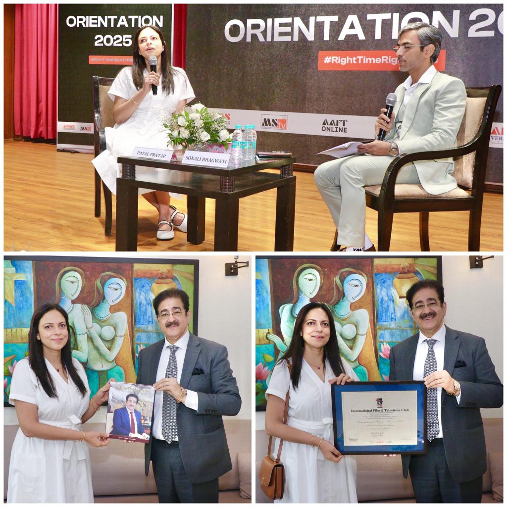 Marwah Studios Hosts Payal Pratap Singh for AAFT Fashion & Design Orientation