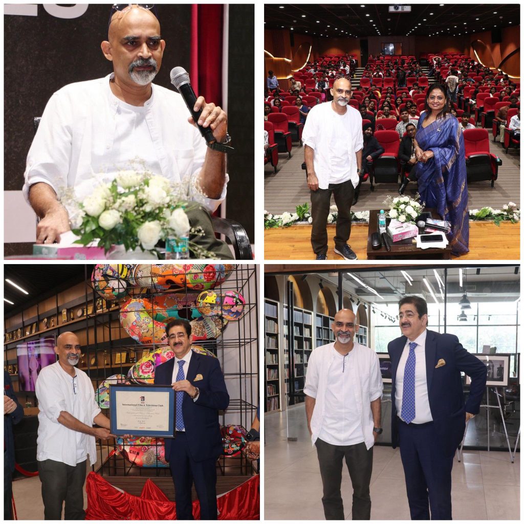 World-Renowned Artist George Martin Unveils Magnificent Sculpture at Marwah Studios in Collaboration with AAFT School of Fine Arts