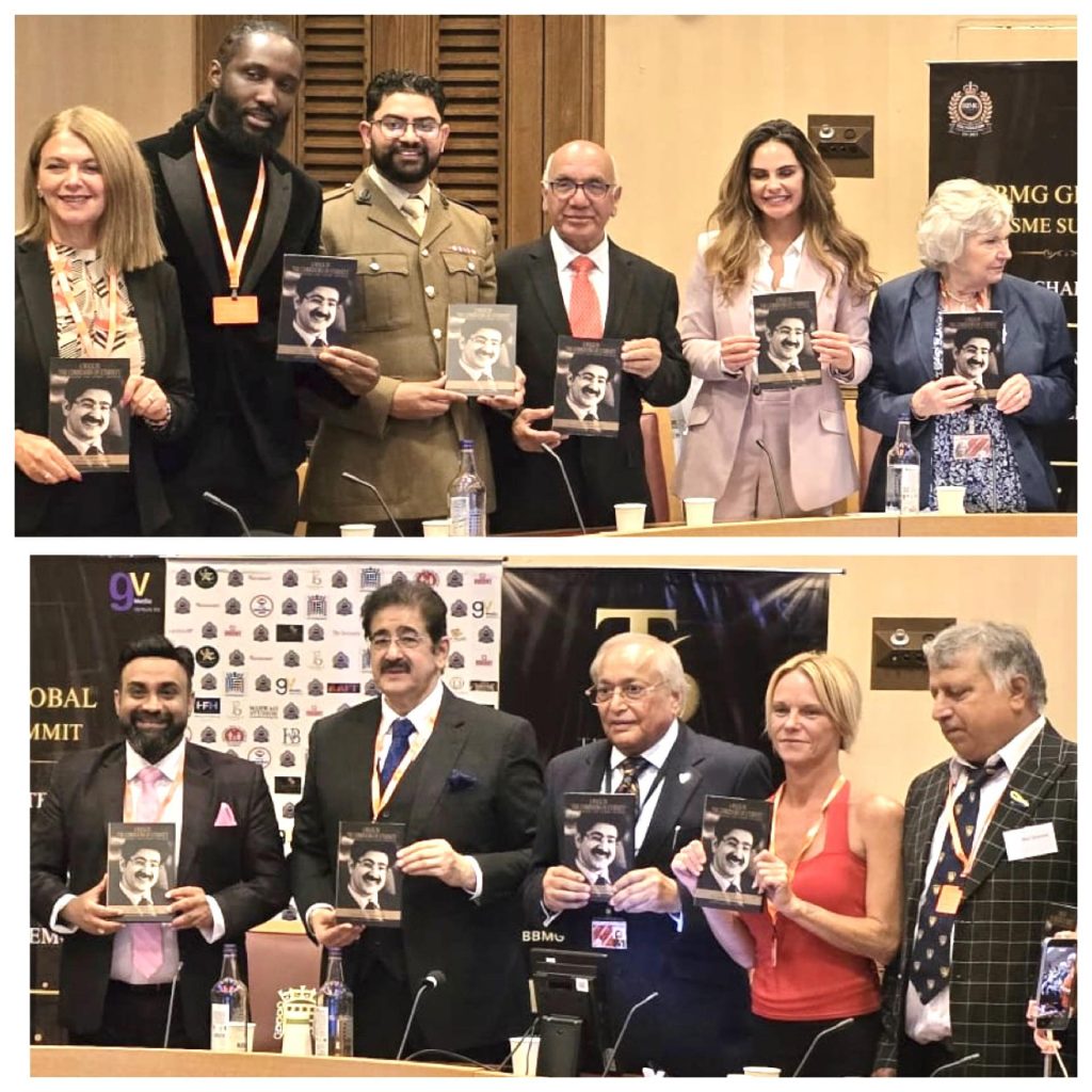“A Walk in the Corridors of Eternity” – Biography of Dr. Sandeep Marwah Released at the House of Lords, British Parliament, London