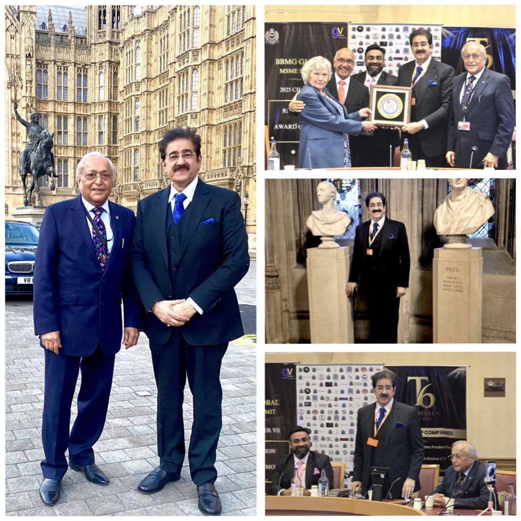 Dr. Sandeep Marwah Delivers Powerful Address at the British Parliament During Book Launch Ceremony