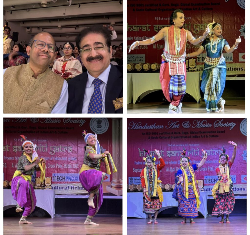 Dr. Sandeep Marwah Inaugurates ‘Bharat Sanskriti Yatra’ in Dubai Celebrating 50 Years of India–UAE Cultural Relations
