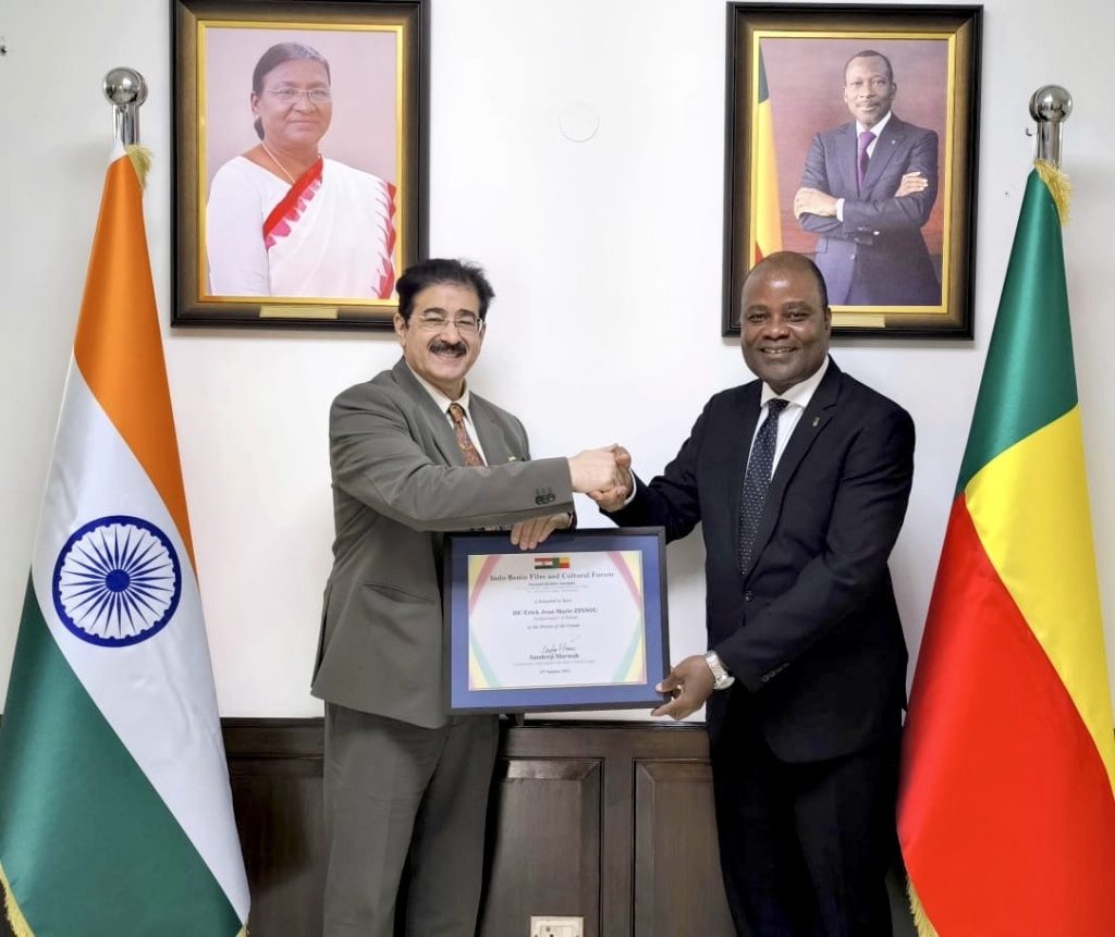 H.E. Erick Jean Marie Zinsou Becomes Patron of Indo Benin Film and Cultural Forum