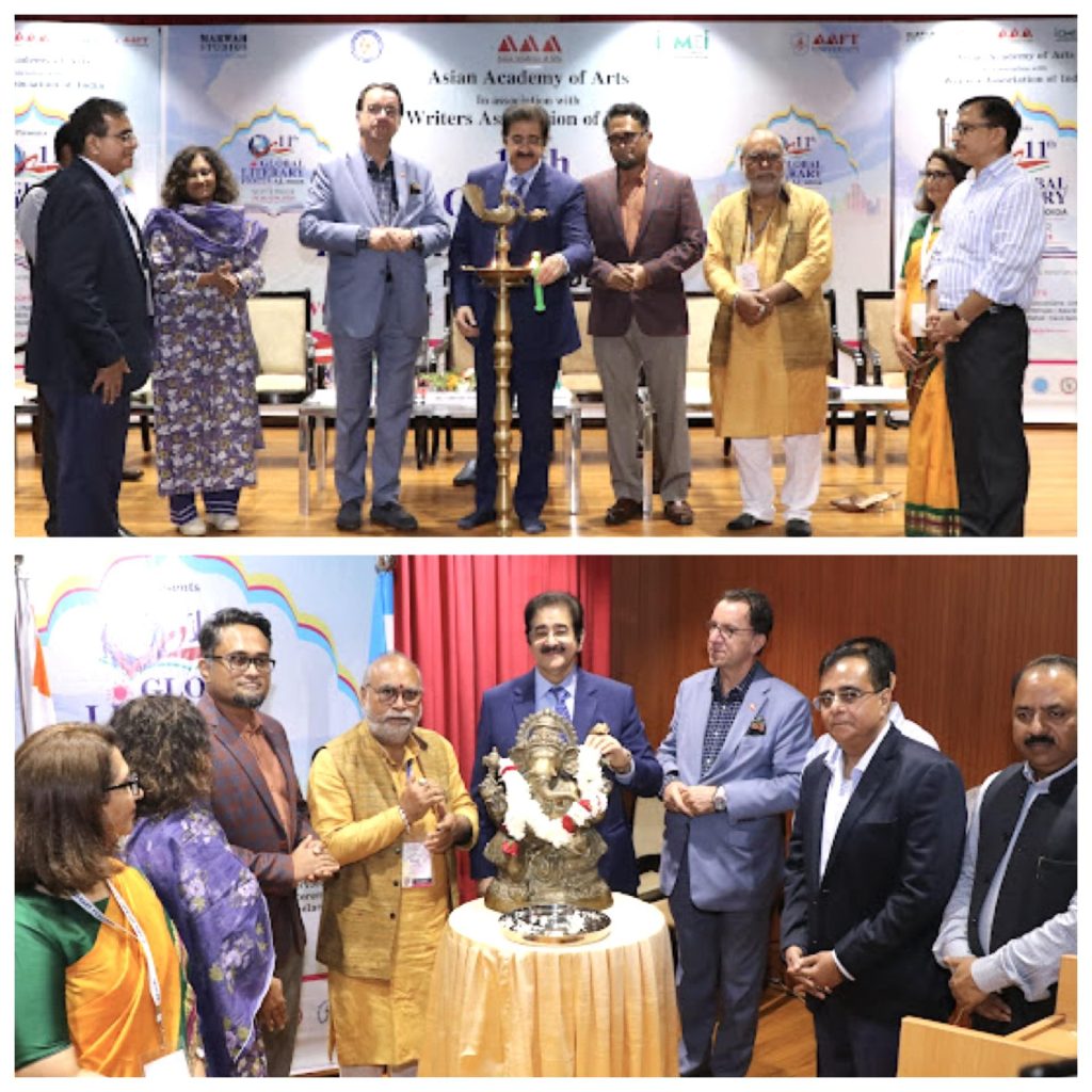 Seminar on “The Role of Literature in Shaping National Identity” Held at 11th Global Literary Festival Noida 2025