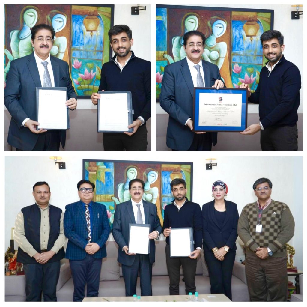 Sandeep Marwah Meets Ambassador of Estonia to Advance Art and Cultural Cooperation