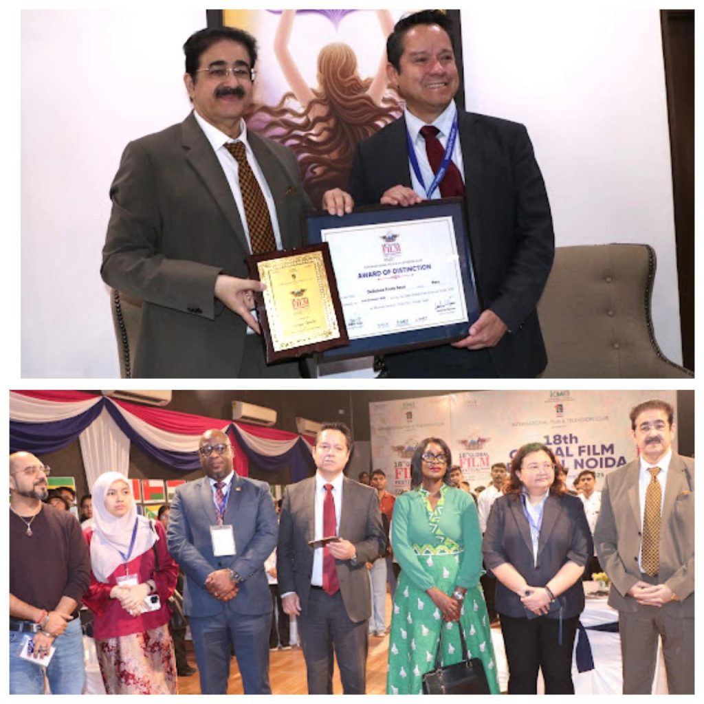 Peruvian Film “The Best Families” Receives Award of Distinction at 18th Global Film Festival Noida 2025