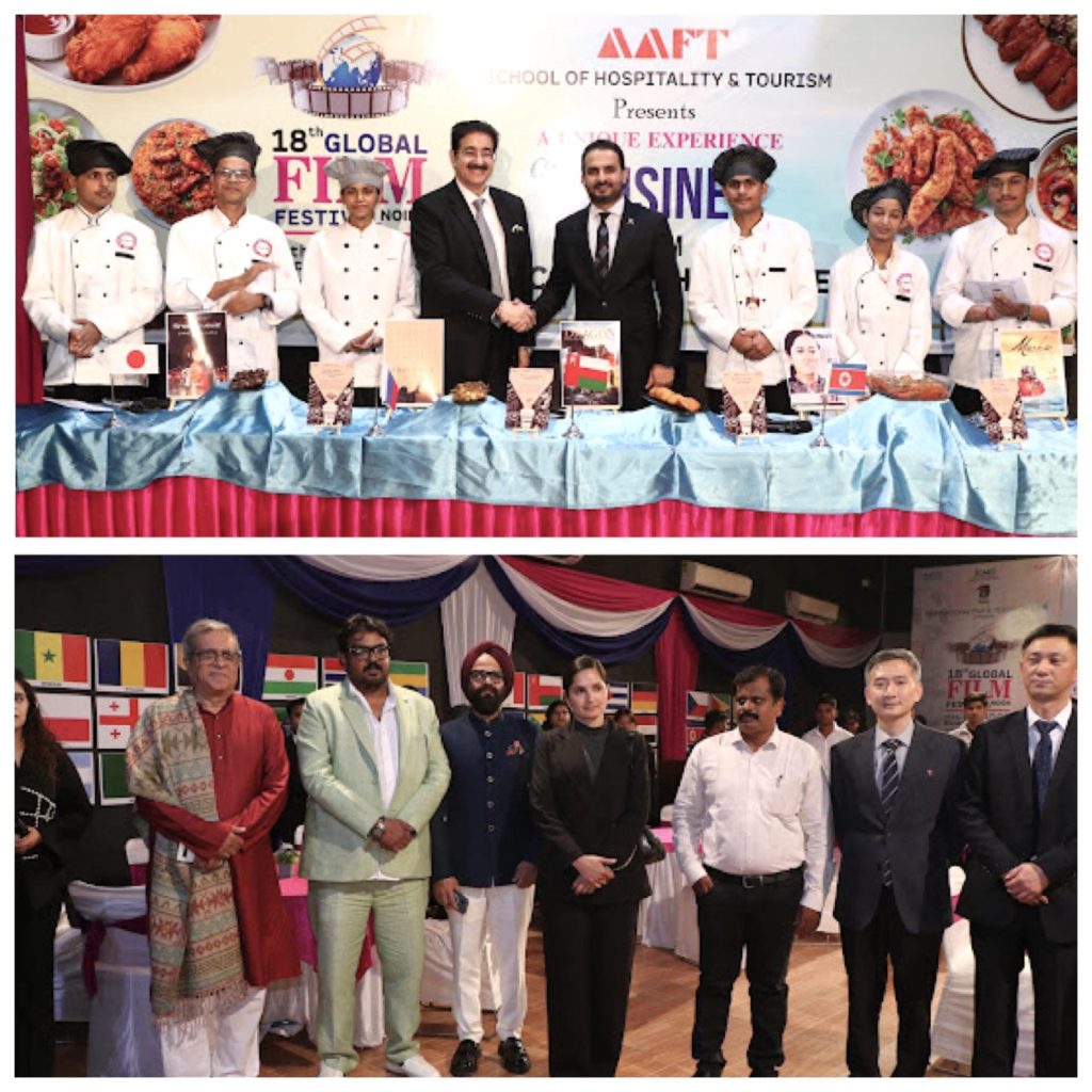 Omani Cuisine Enthralls Guests at 18th Global Film Festival Noida 2025