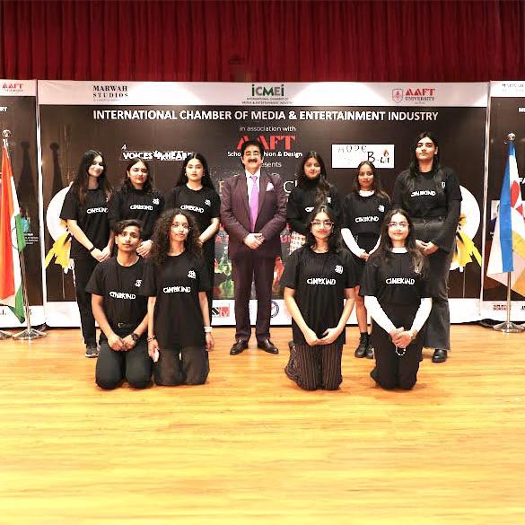 CINEKIND Award of Film Federation of India Showcased at International Fashion Summit at Marwah Studios