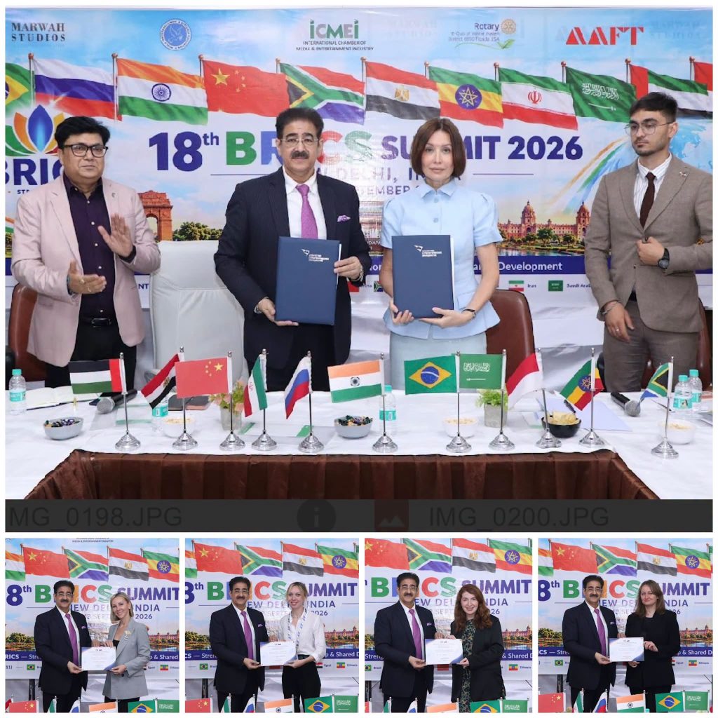 India–Russia MoU Strengthens Cooperation in Film, Television, Art, Culture and Media During 18th BRICS Summit