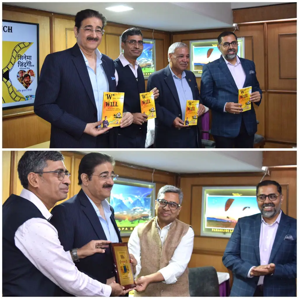 Dr. Sandeep Marwah Launches Two Books by CA Manish K. Sinha at Himachal Bhawan